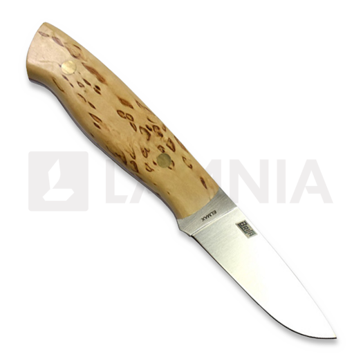 Brisa Trapper 95 kniv, Elmax flat, curly birch