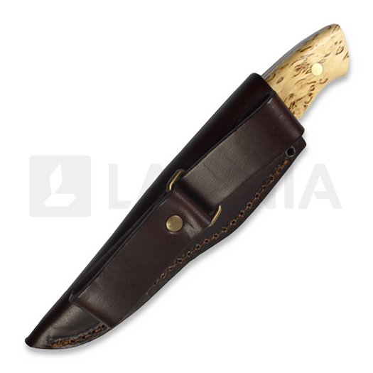 Нож Brisa Trapper 95, Elmax flat, curly birch