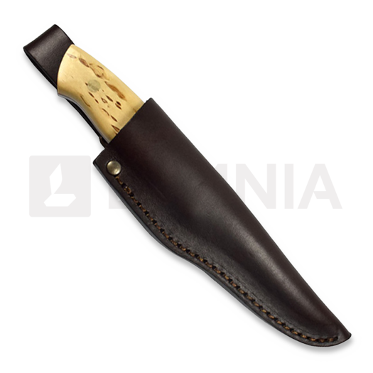 Нож Brisa Trapper 95, Elmax flat, curly birch