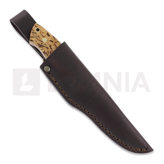 Brisa Trapper 95 kniv, Elmax Scandi, curly birch