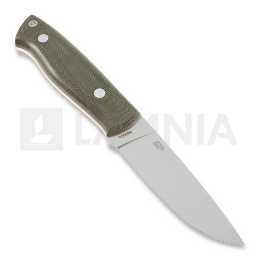 Brisa Trapper 95 metsästyspuukko, N690 Flat Ground, vihreä