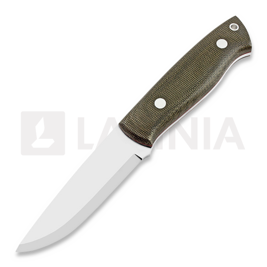 Ніж Brisa Trapper 95, N690 Scandi, зелений