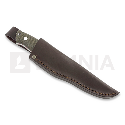 Couteau Brisa Trapper 95, N690 Scandi, vert