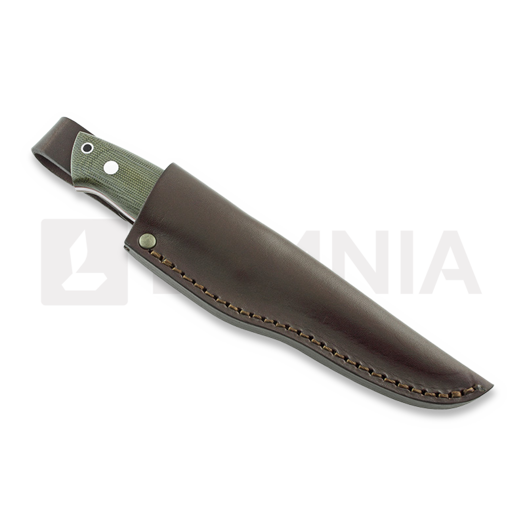 Brisa Trapper 95 kniv, O1 Flat, gr&oslash;n