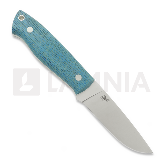 Nôž Brisa Trapper 95 Stabilzied Ash - Blue, elmax