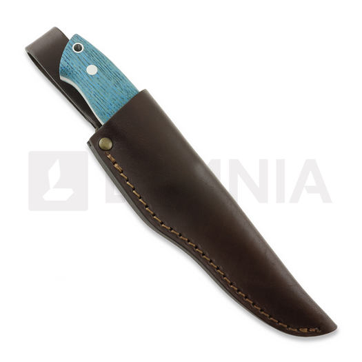 Nôž Brisa Trapper 95 Stabilzied Ash - Blue, elmax