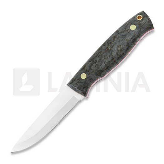 Нож Brisa Trooper 95, scandi, stab. curly birch, firesteel
