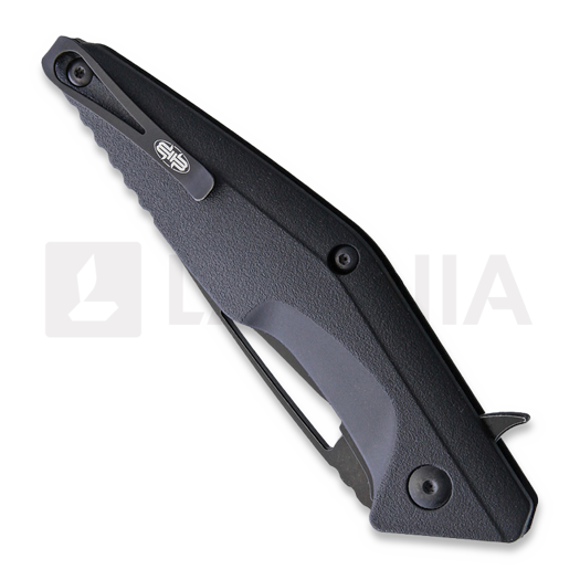 Brous Blades Division Linerlock sulankstomas peilis, acid wash