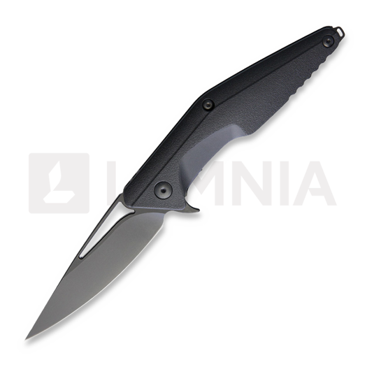 Brous Blades Division Linerlock folding knife, blackout