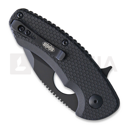 Brous Blades Silent Soldier Flipper Import Blackout kääntöveitsi