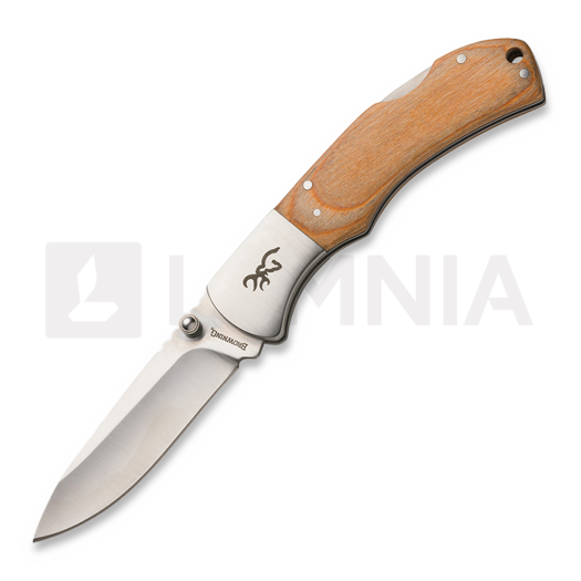 Nóż składany Browning Lockback Maple Pakkawood