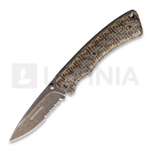 Browning Micarta Linerlock kääntöveitsi