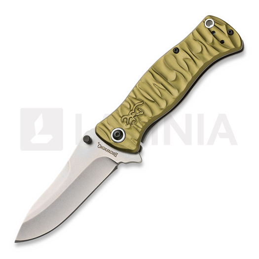 Складной нож Browning River Stone, зелёный