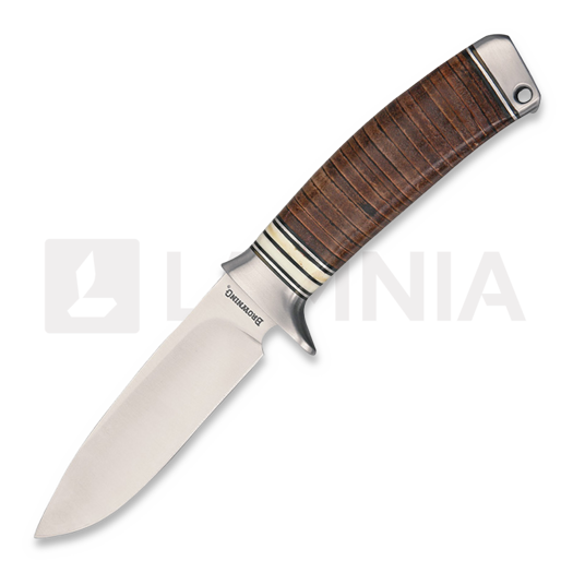 Browning Stacked Leather Fixed Blade veitsi