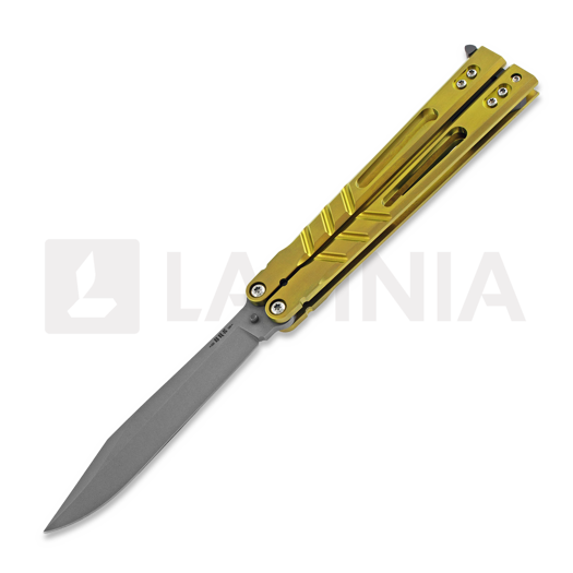BRS Alpha Beast Premium ALT balisong, gold