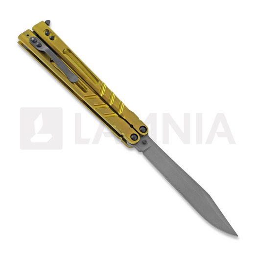 BRS Alpha Beast Premium ALT balisong, gold