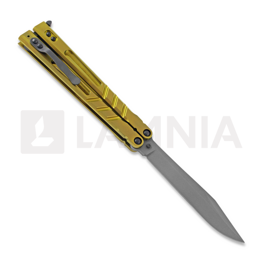 Nož motýlek BRS Alpha Beast Premium ALT, gold