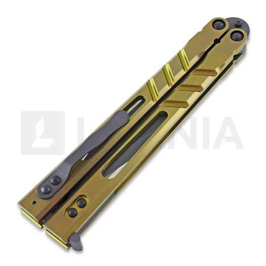 Nož motýlek BRS Alpha Beast Premium ALT, gold