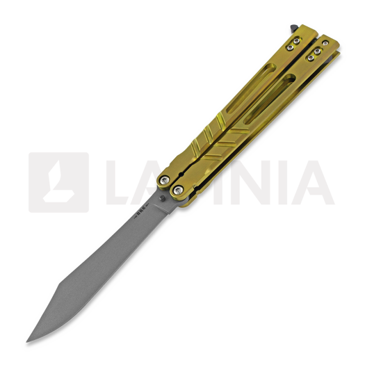 BRS Alpha Beast Premium balisong, gold