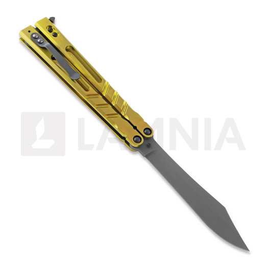 BRS Alpha Beast Premium balisong, gold