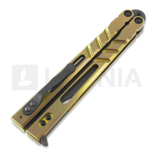 BRS Alpha Beast Premium balisong, gold