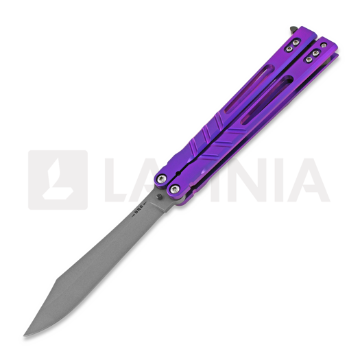 BRS Alpha Beast Premium butterfly knife, purple