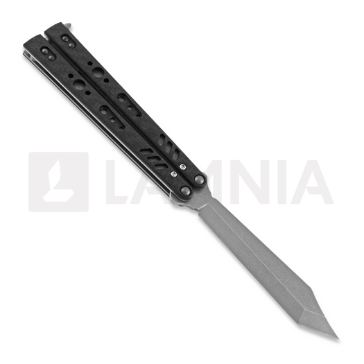BRS Replicant Carbon Fiber Tanto balisong