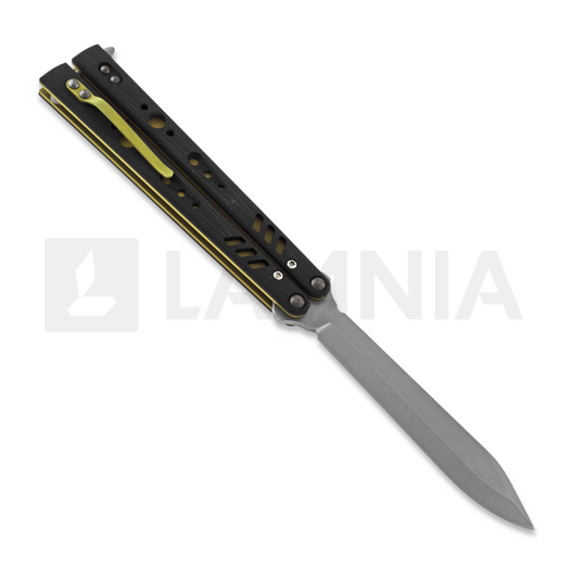 BRS Replicant Premium ALT balisong, black/gold