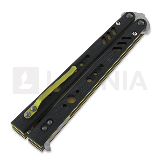 BRS Replicant Premium ALT balisong, black/gold