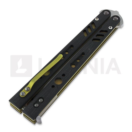 BRS Replicant Premium ALT balisong, black/gold