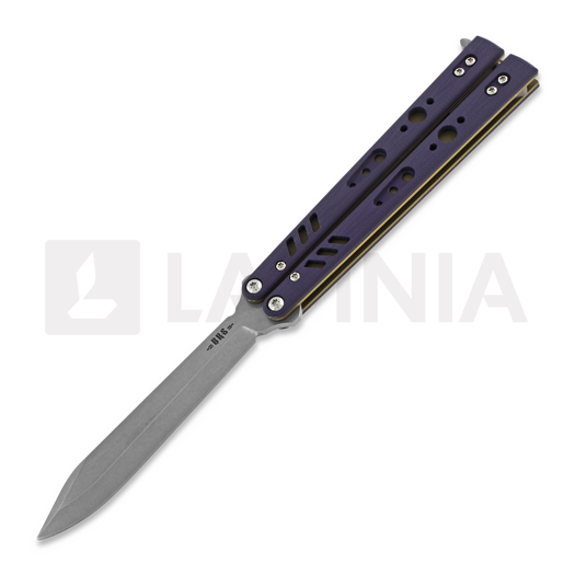 Нож бабочка BRS Replicant Premium ALT, purple/gold