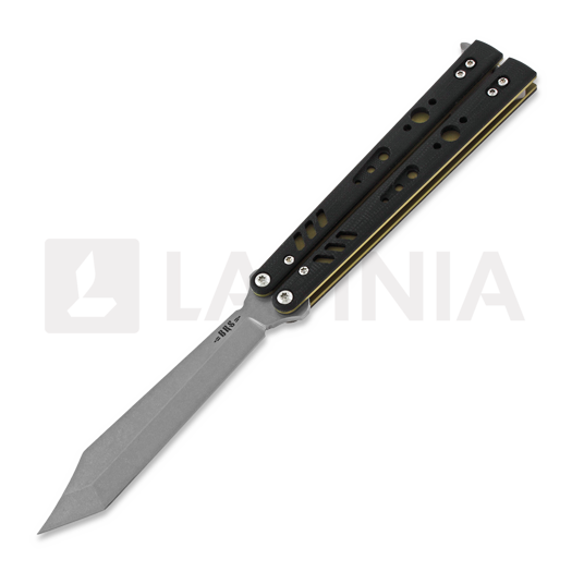 BRS Replicant Premium Tanto balisong, black/gold