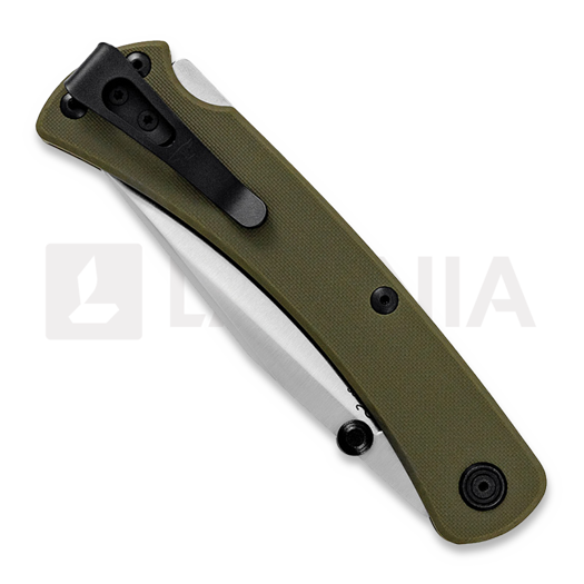 Buck 110 Slim Pro TRX Lockback sulankstomas peilis, žalia BU110GRS3