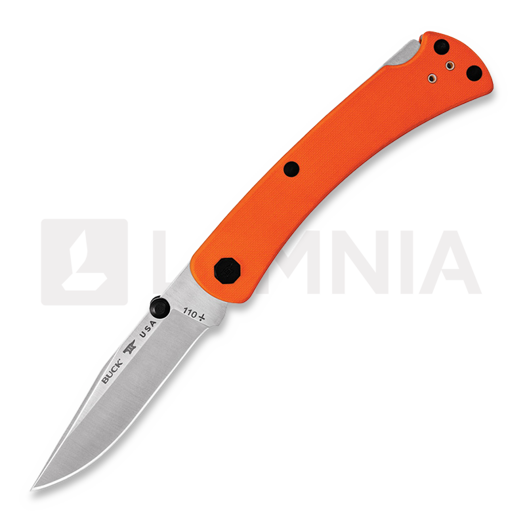 Nóż składany Buck 110 Slim Pro TRX Lockback, pomarańczowa BU110ORS3