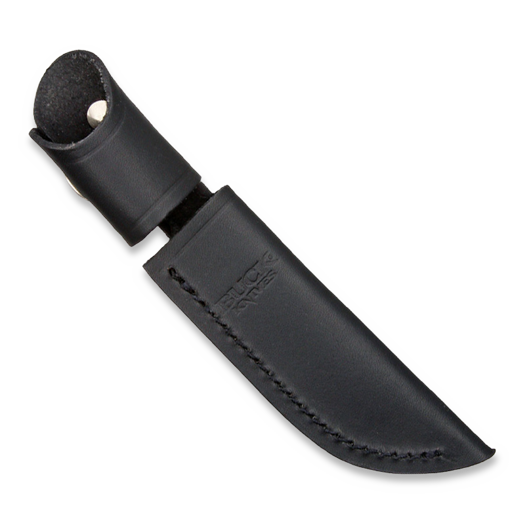 Buck Belt Sheath Black Leather BU102S