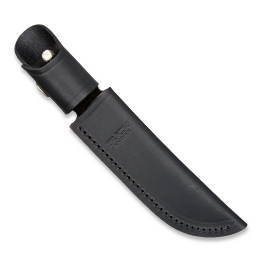 Buck Belt Sheath Black Leather BU105S