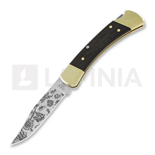 Navaja Buck Folding Hunter 110, The Fleet BU110-06