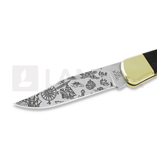 Navaja Buck Folding Hunter 110, The Fleet BU110-06