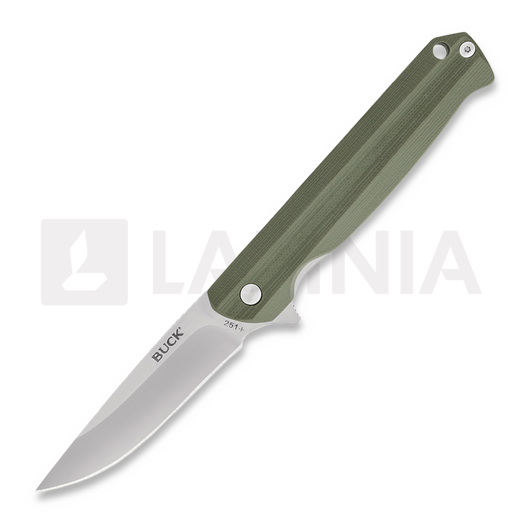 Buck Langford Linerlock Green foldekniv BU251GRS