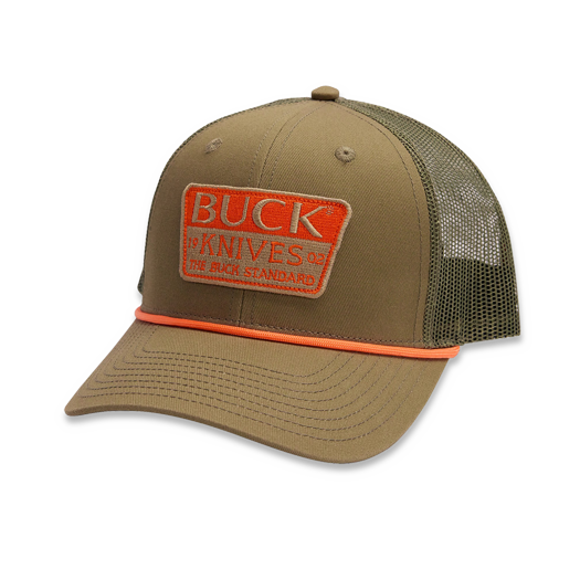 Čiapka Buck Mesh Felt Patch Hat Navy BU14250