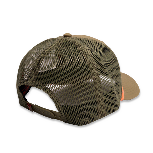 Buck Mesh Felt Patch Hat Navy keps BU14250