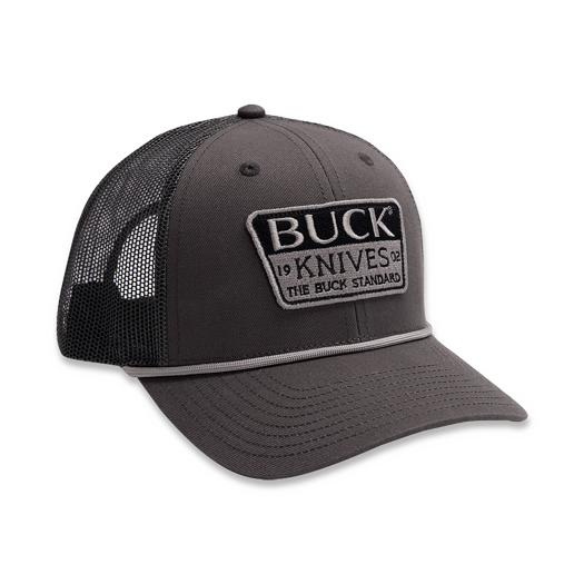 Buck Mesh PVC Patch Hat Blaze Org כובע מצחייה BU14249