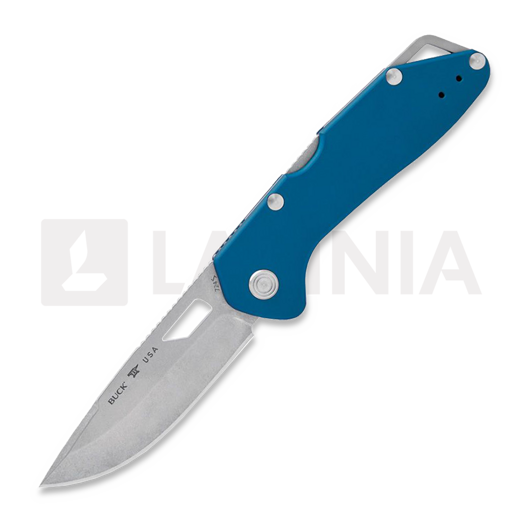 Buck Mustang Dark Blue 折叠刀 BU724BLS