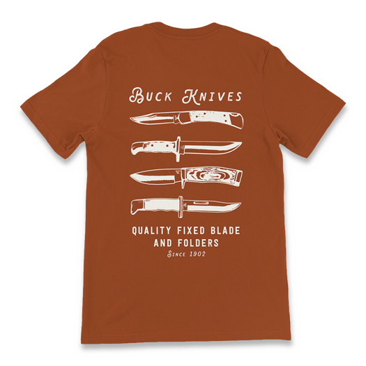 Buck Quality Blades Tee t-shirt, XL BU13379