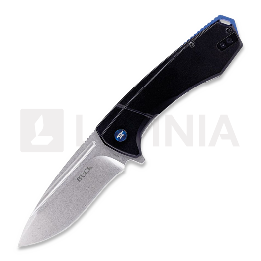 Navalha Buck Ruckus Black Blue BU713BLS