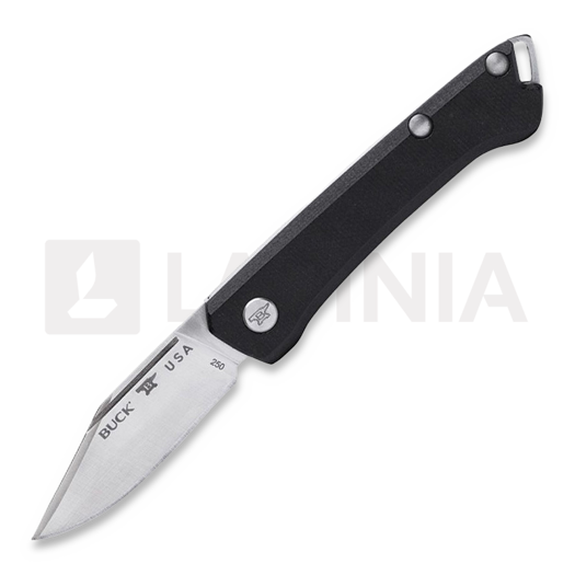 Navaja Buck Saunter Folder Clip Micarta BU250BKS1