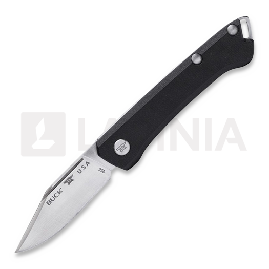 Buck Saunter Folder Clip Micarta 折り畳みナイフ BU250BKS1