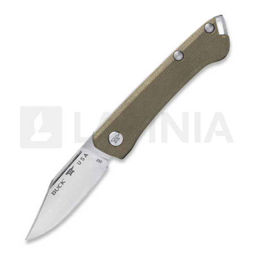 Buck Saunter Folder Green 折り畳みナイフ BU250GRS1