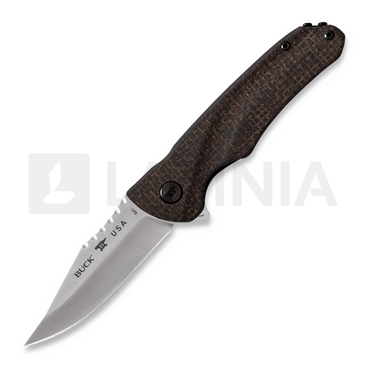 Buck Sprint Pro Burlap Micarta összecsukható kés BU841BRS1