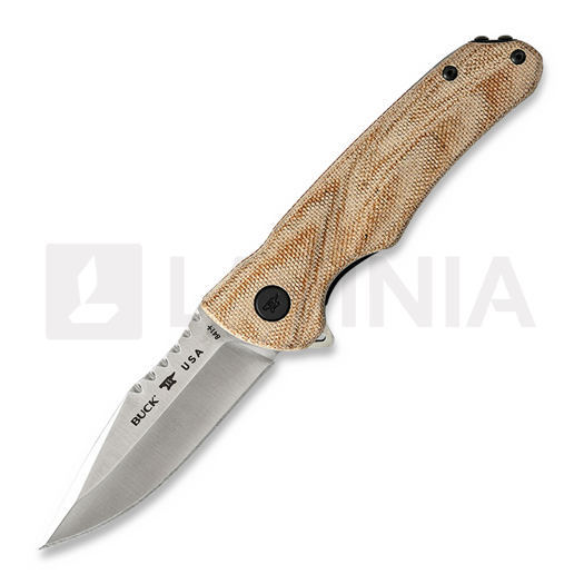 Buck Sprint Pro Natural Micarta kääntöveitsi BU841TNS